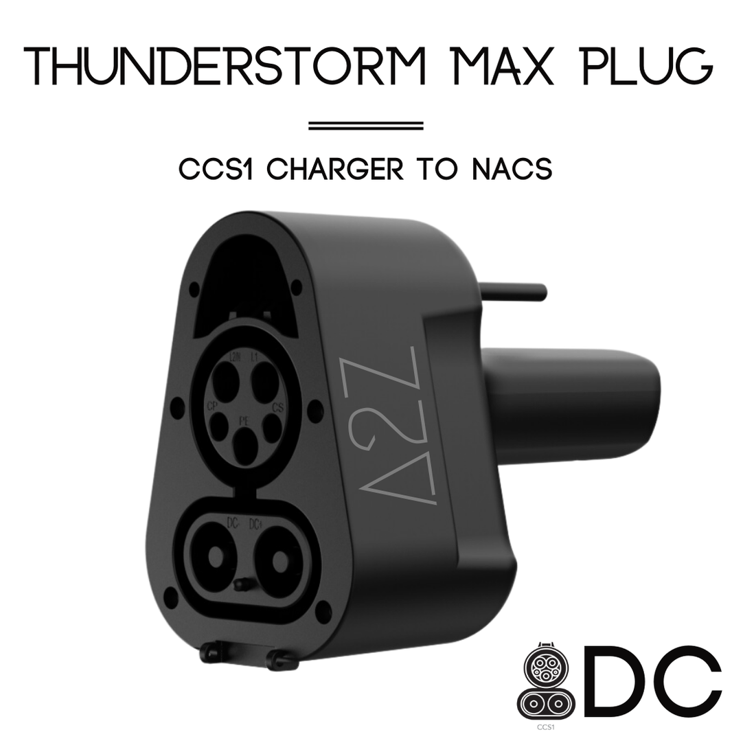 CCS1 Charger to Cybertruck | DC | UL2252/CSA-C22.2 Certified | The Thunderstorm Max Plug 