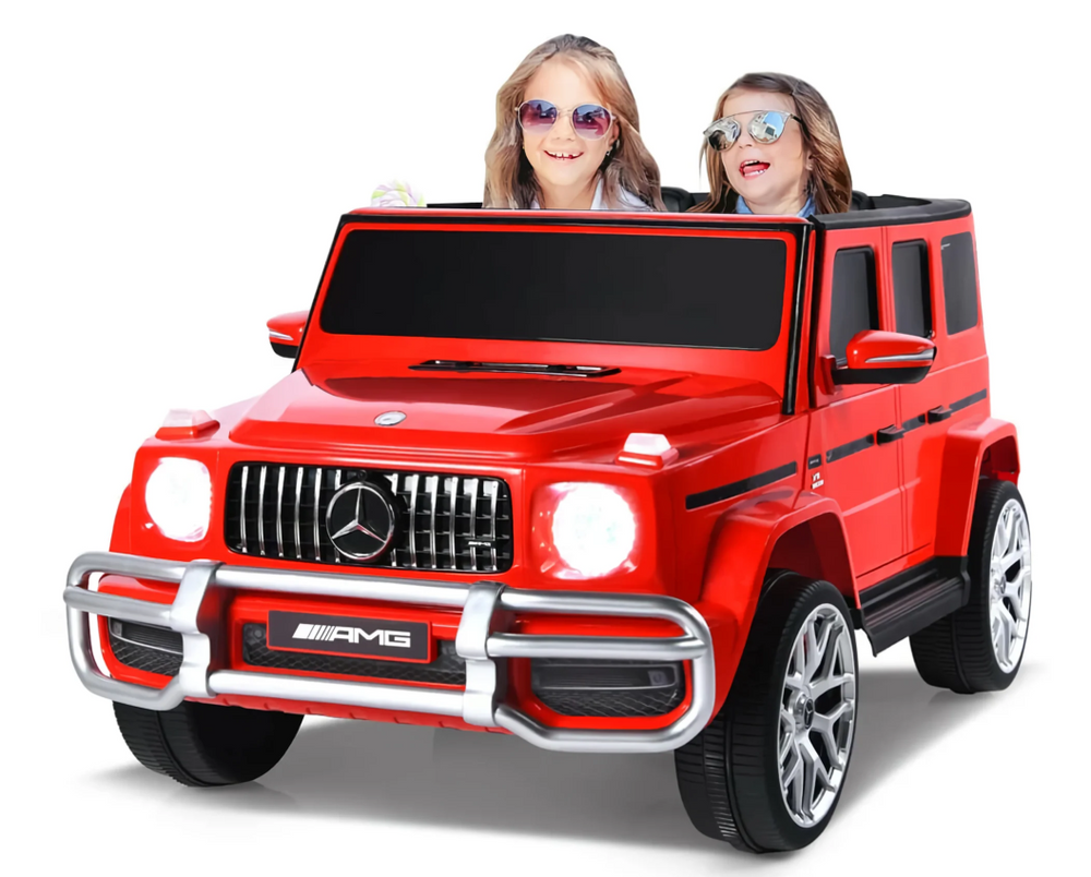 2026 24V Mercedes Benz AMG G63 G Wagon DELUXE 2 Seater Kids Ride On Car With Remote Control 