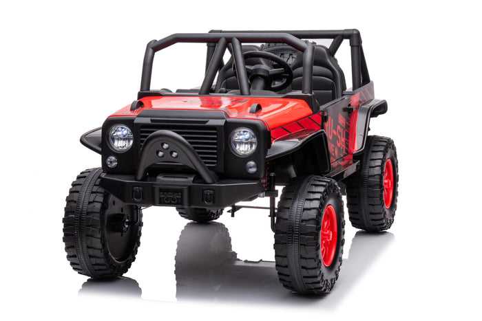 2026 24V Jeep Style RAIDER 2 Seater Kids Ride On Car with Remote Control and Back Wheel 