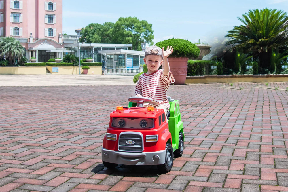 12V Dump Truck Kids Ride On Car with Remote Control 
