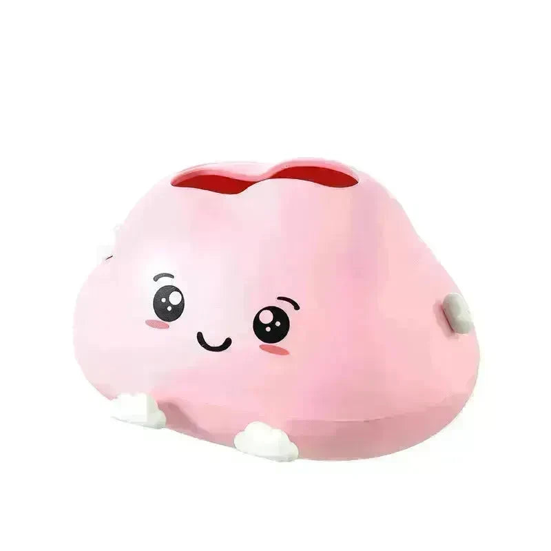 Creative Cartoon Clouds Plastic Paper Napping Box Cute Desktop Bathroom Tissue Box - EX-STOCK CANADA