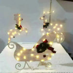 Christmas Scene Decoration With LED Lights Christmas Snowman Ornaments - EX-STOCK CANADA