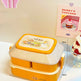 Student's Cute Multi-tiered Lunch Box Japanese Bento EX-STOCK