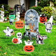 METBOU Halloween Decoration Outdoor Set Of 8 Halloween Decoration Patio Ornaments-Selling On Amazon Is Prohibited - EX-STOCK Canada
