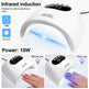 UV Nail Lamp, UV Light For Gel Nails LED Nail Dryer With 3 Timer, Smart Sensor, LCD Display Fast Curing Gel Nail Polish Nail Art Tools Manicure Accessories EX-STOCK Canada 