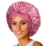 Silk Hair Bonnet For Sleeping Satin bonnet for curly hair - EX-STOCK Canada