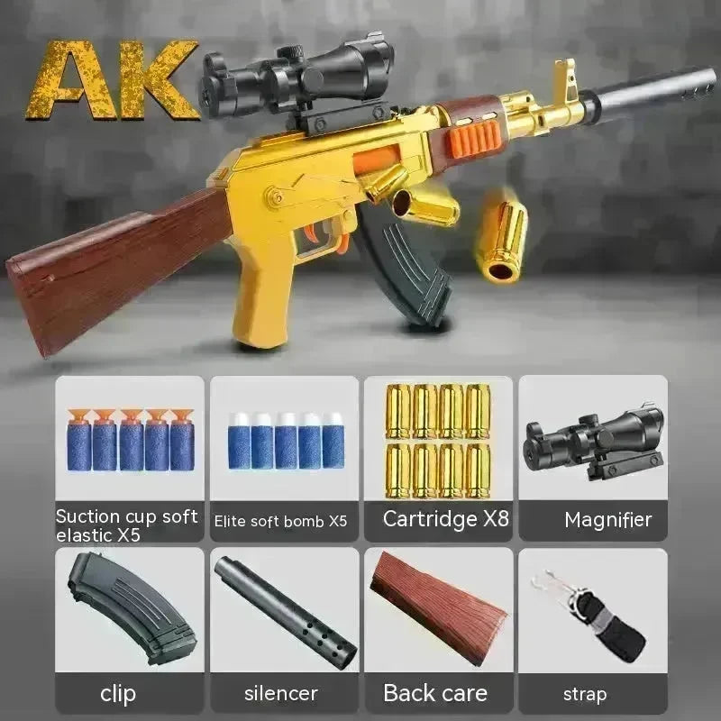 Children's Toy Soft Bullet Gun Toy - EX-STOCK CANADA