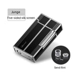 Luxury Bohemian Butane Torch Lighter with Cigar Hole Punch - EX-STOCK Canada