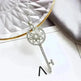 Diamond Garland Key Necklace For Women Reel Chain - EX-STOCK CANADA