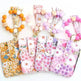 Women's Flora Print Tassel Leather Card Holder Wallet - EX-STOCK CANADA