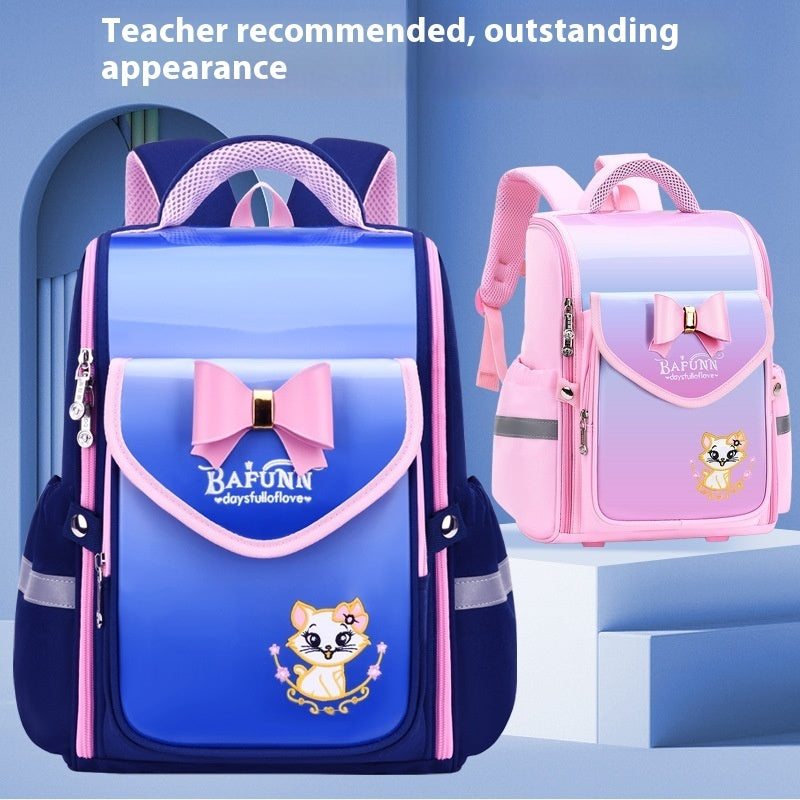 Large Capacity Children's To Reduce Study Load Spine Protection Schoolbag EX-STOCK