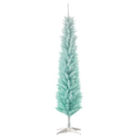 6ft Pencil Christmas Trees, Skinny Artificial Christmas Tree For Xmas Holiday Decor, Gradient Blue EX-STOCK Canada 