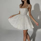 White Silver Spray Skirt Wedding Dress Dinner Suit EX-STOCK Canada 