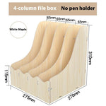 Minimalist Wooden Desk Organizer Office Table Organizer - EX-STOCK Canada