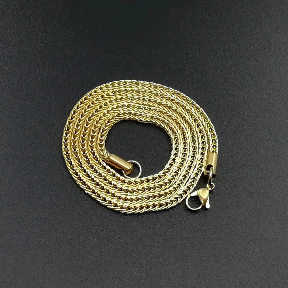 Vacuum Electroplating Stainless Steel Chain Necklace For Men And Women - EX-STOCK CANADA