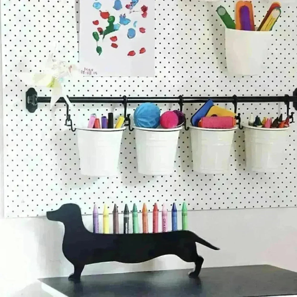Dachshund Crayon Storage Ornaments - EX-STOCK CANADA