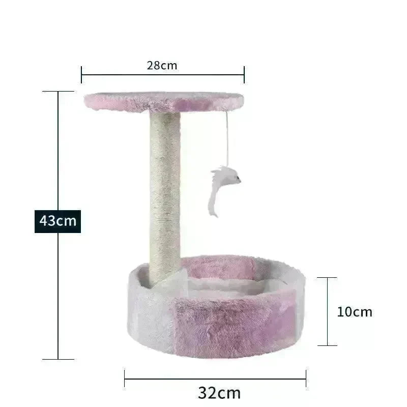Cat Climbing Frame Litter Tree Integrated Grab - EX-STOCK CANADA