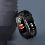 Body Temperature Smart Heart Rate Bracelet ECG PPG Electrocardiogram Heart Rate smart watch - EX-STOCK Canada