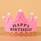 Kids Birthday Party Headdress – Creative Children's Birthday Crown Hat Decoration