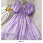 Women Dresses Summer V Neck Floral Print Boho Beach vacation Mini Dress - EX-STOCK Canada