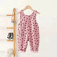 Fashion Girls Heart Printing Corduroy Overalls Baby girl Romper Jumpsuit - EX-STOCK Canada
