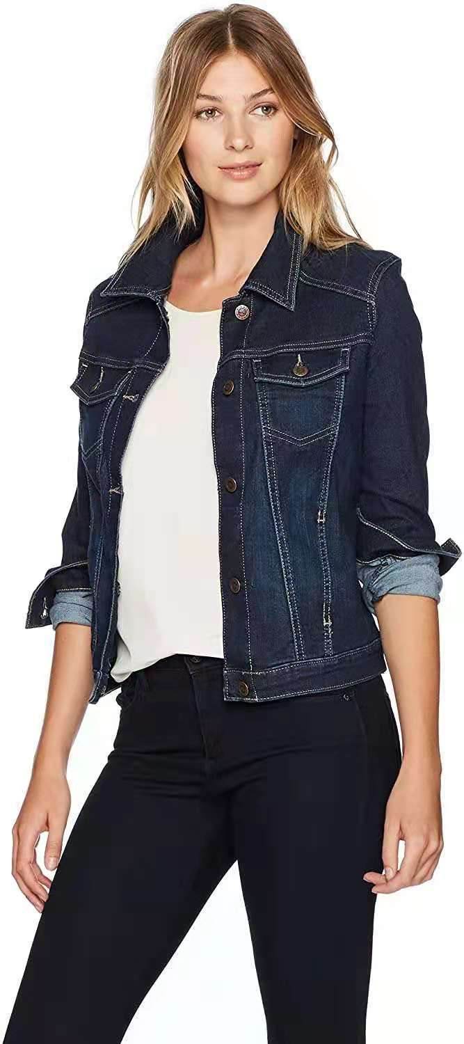 New Style Denim Jacket Women Slim Slimming EX-STOCK Canada 