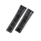 22mm 24mm Black Brown Blue Bamboo Grain Cowhide Watch Strap - EX-STOCK Canada
