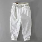 Men's Mid waist Loose Casual Chinos Pant trouser