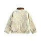 Casual men Retro Heavy Lapel Cotton padded jacket Hip pop street style - EX-STOCK CANADA
