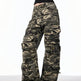 Retro Design Camouflage Cargo Pants Women - EX-STOCK Canada
