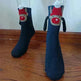 Christmas Stockings Autumn Winter Cotton Magnet Lodestone Hand Tube Socks - EX-STOCK CANADA