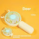 Small Handheld Fan Desktop Cartoon Mini Electric Usb Student Portable Gift - EX-STOCK Canada
