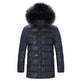 Men's Faux Fur collar Cotton padded Thick Long Puffer Winter Jacket - EX-STOCK Canada
