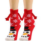 Christmas Stockings Autumn Winter Cotton Magnet Lodestone Hand Tube Socks - EX-STOCK CANADA