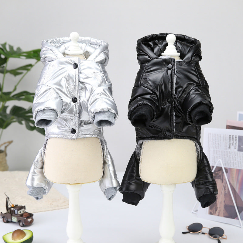Pet Dog Waterproof Autumn And Winter Padded Jacket | EX-STOCK product gallery photo 3