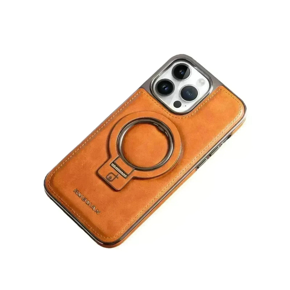 Luxury Magnetic Bracket Phone Case Business Drop-resistant Leather Case - EX-STOCK CANADA