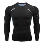 Men's Sports Quick-drying Long sleeve Workout Fitness T-shirt top - EX-STOCK Canada
