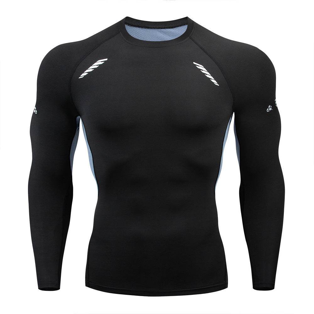 Men's Sports Quick-drying Long sleeve Workout Fitness T-shirt top - EX-STOCK Canada
