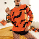 Fashion Women's Wear Long Sleeve Halloween Brocade Sweater Knitted - EX-STOCK Canada
