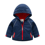 Boys' Hooded Autumn Clothing Children's Fleece Jacket - EX-STOCK Canada