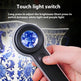 60x LED Magnifying Glass with USB Charging & Pushbutton Switch – 30mm Lens