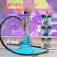 Arabic Hookah Full Set Bar Kettle Stainless Steel Large Single And Double Tube - EX-STOCK Canada