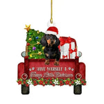 Christmas Sausage Dog Decorations Home - EX-STOCK CANADA