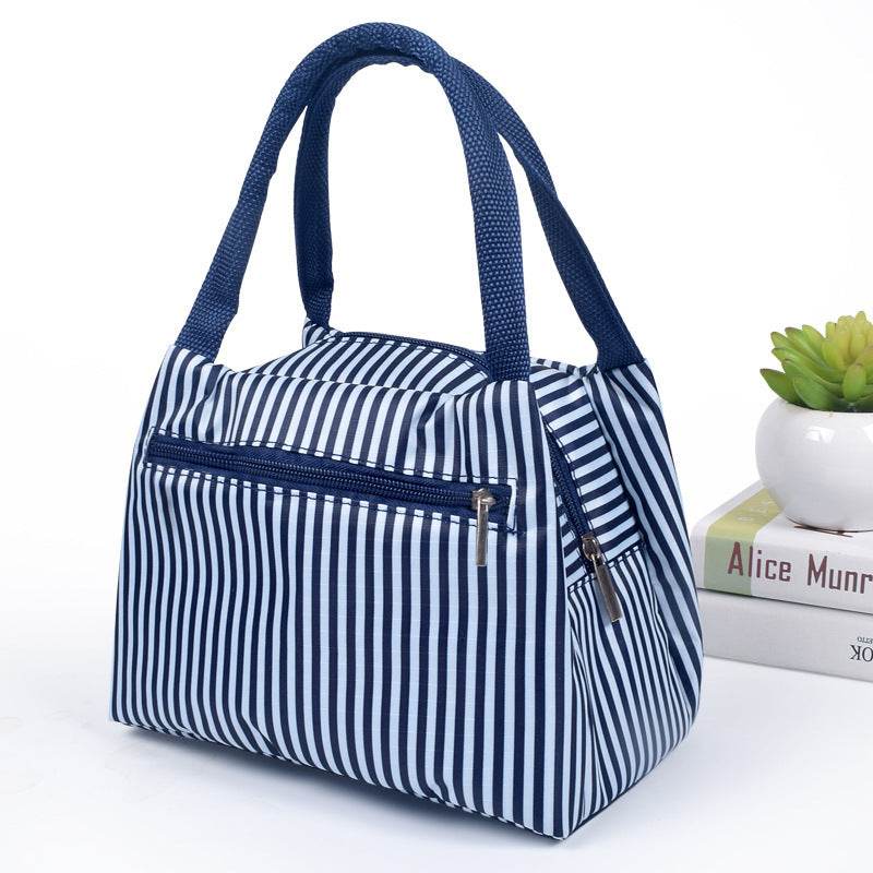 Portable Oxford Printed Insulated Tote Lunch Bag - EX-STOCK Canada