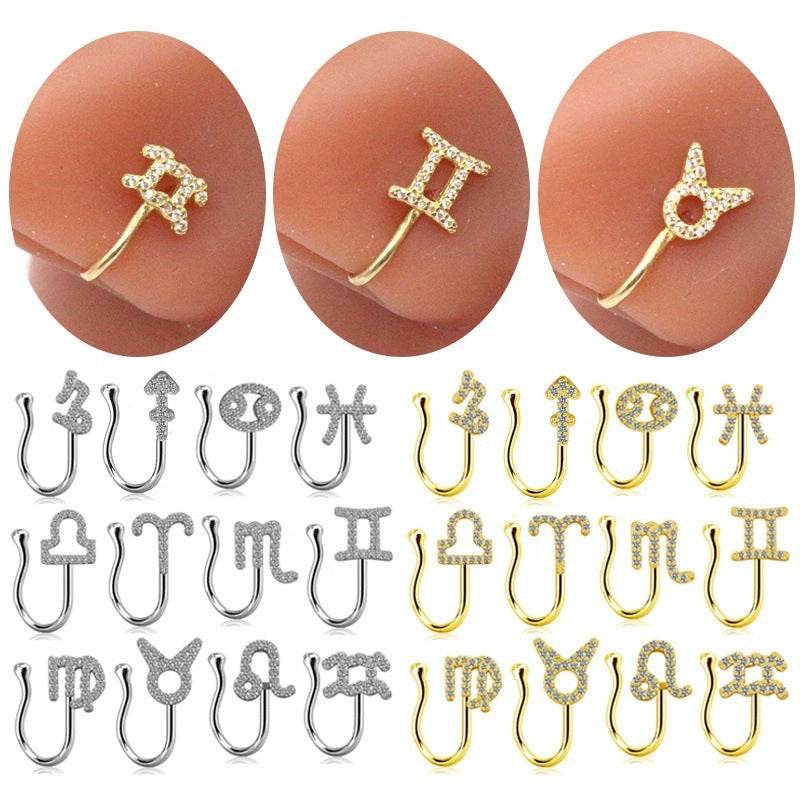 Constellation Nose Ring Piercing Jewelry - EX-STOCK Canada