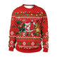 Men And Women Digital Printing Christmas Round Neck Sweater Tops - EX-STOCK CANADA
