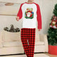 Christmas Parent-Child Clothes Set Long Sleeve T-Shirt Plaid Pants Family Matching Pajamas - EX-STOCK CANADA