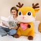 Cute Sika Deer Plush Toy Rag Doll Sleeping Pillow - EX-STOCK Canada