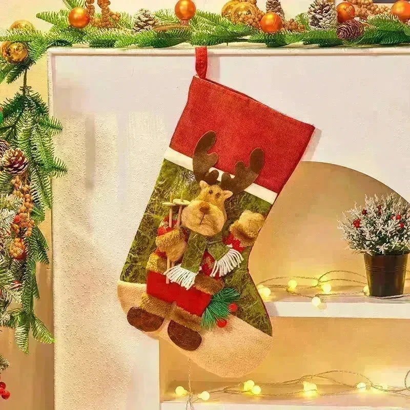Christmas Decorations Large Cartoon Candy Bag - EX-STOCK CANADA