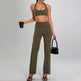 High-intensity Sports Suit Outdoor Running Nude Feel Workout Clothes Slimming High Waist - EX-STOCK CANADA